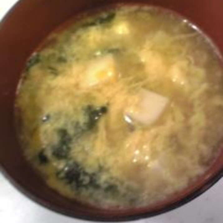 わかめじゃないよ！海苔の中華スープ